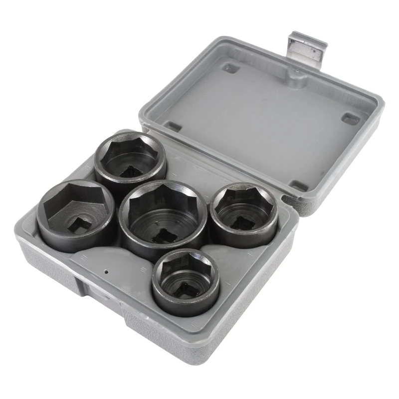 5 Piece Low Profile Filter Socket Set LIS13300